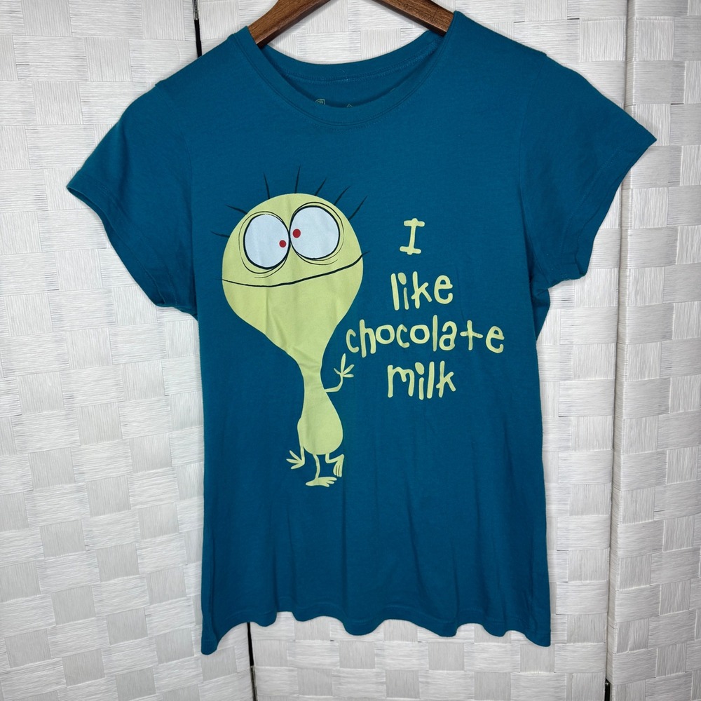 Vintage Doe Fosters Home for Imaginary Friends I Like Chocolate Milk Shirt